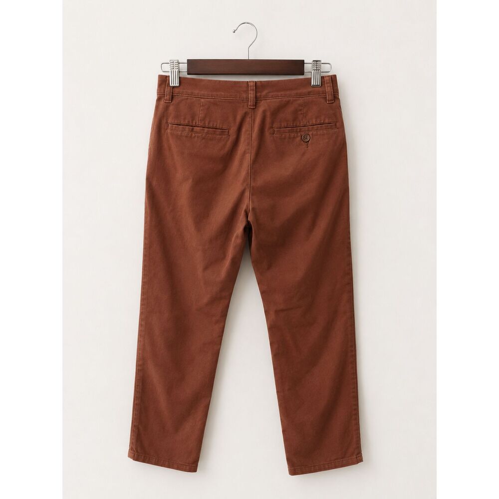 Crewcuts Boys Chino Pants Size 14 Brown Straight Leg